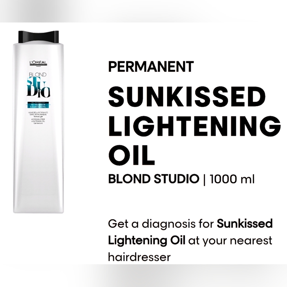 L'Oréal Pro Blond Studio Sunkissed Lightening Oil (Ammonia Free)  *Discontinued*